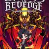 ภาพนี้เป็นภาพปกของหนังสือการ์ตูนหรือมังงะที่มีชื่อว่า "Reborn to Revenge" โดยมีตัวละครหลักที่มีลักษณะเป็นการ์ตูนสไตล์ชิบิ (ตัวเล็กน่ารัก) ยืนอยู่ด้านหน้า เขามีผมสีดำและสวมชุดสีดำแดง ในมือขวาถือคทาที่มีลูกแก้วสีฟ้า ส่วนด้านหลังมีภาพของสัตว์ประหลาดหรือปีศาจที่มีเปลวไฟลุกโชนอยู่รอบตัว ข้อความภาษาไทยบนภาพเขียนว่า "นักฆ่าเพลิงโลหิตได้กลับชาติมาเกิดใหม่" และมีข้อความภาษาจีนอยู่ด้านล่างของภาพด้วย